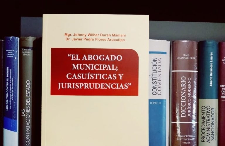 Libro “El abogado municipal: Casuísticas y jurisprudencias”