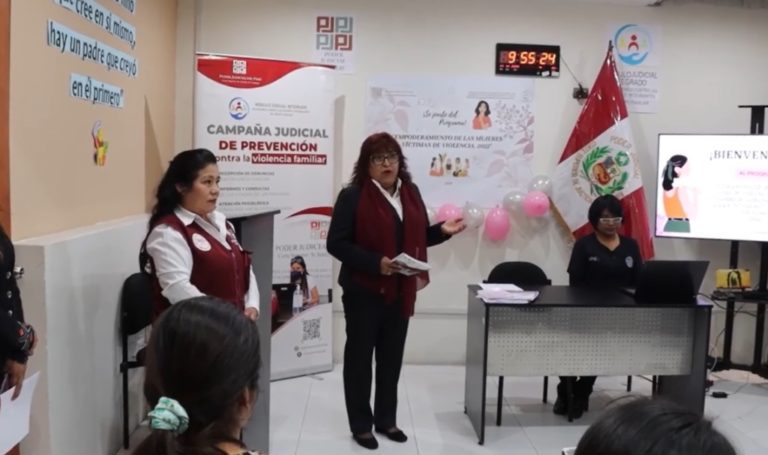 Arequipa: víctimas de violencia culminaron proyecto de empoderamiento