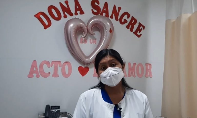 Hasta este 23 realizarán campaña de donación de sangre en Moquegua