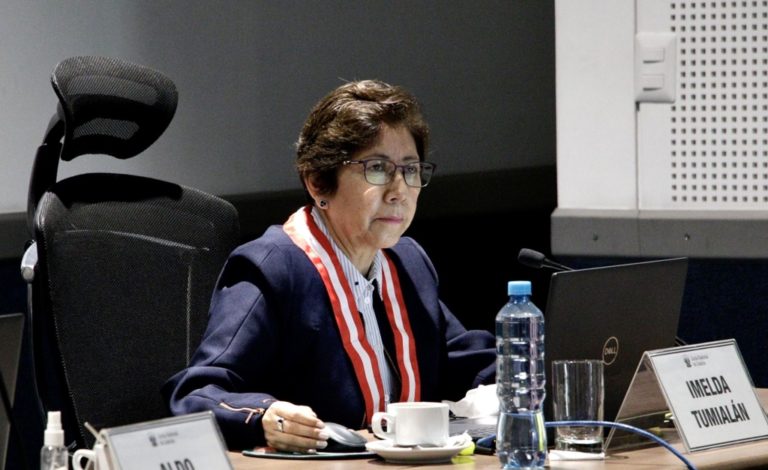 Imelda Tumialán Pinto es elegida presidenta de la JNJ para el periodo 2023
