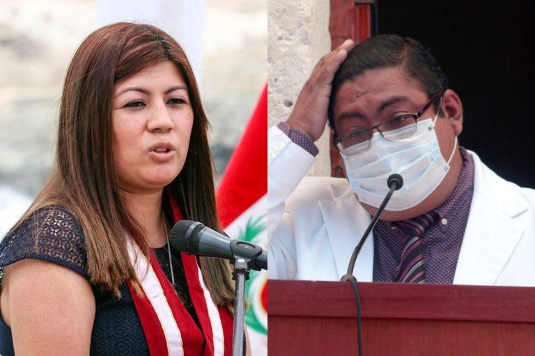 Gobernadora Regional de Arequipa y gerente Regional de Salud son denunciados