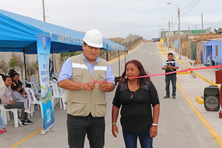 Villa El Pescador-Matarani: entregan obra cofinanciada entre Yura y el municipio local