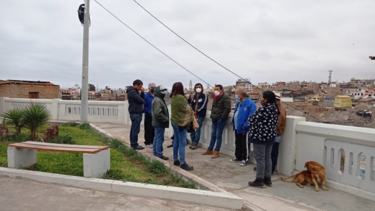 Anabella Delgado: alcalde Richard Ale se compromete en obras de Las Tres Cruces