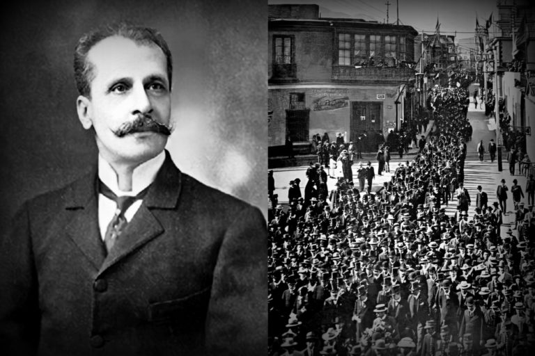 El presidente Manuel Candamo, gobernante del Perú