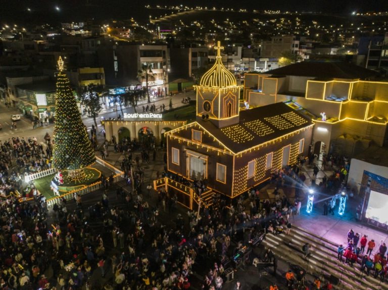 Southern Perú encendió luces navideñas con recital de villancicos interpretados por niños de ‘Sinfonía por el Perú’