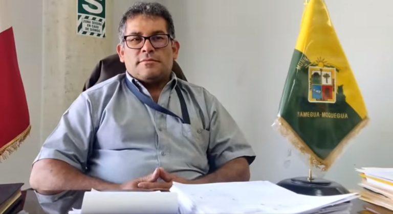 Alcalde de Samegua cuenta con S/ 22 millones para reinicio de obras