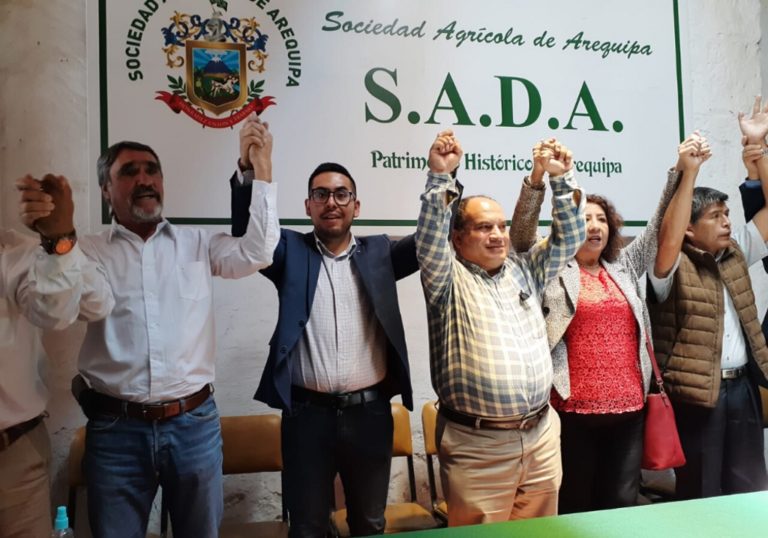 Frente Demócrata de Arequipa marchará el jueves contra la violencia