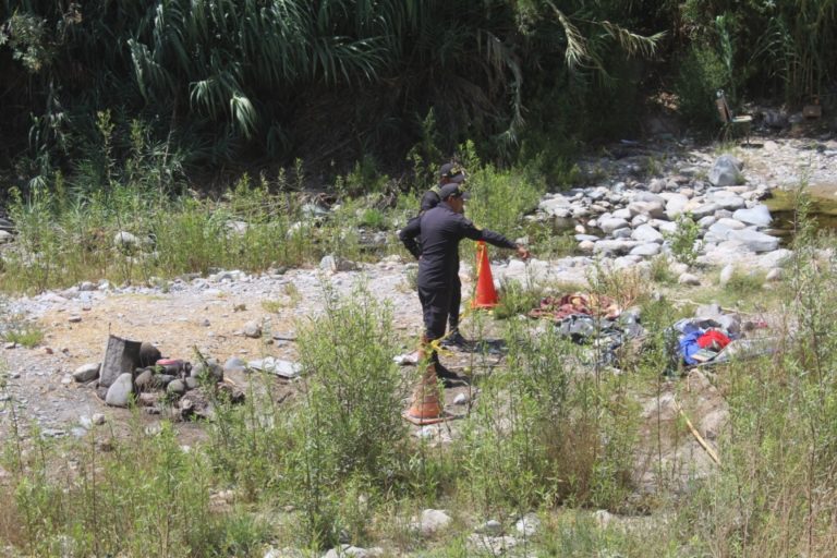 Encuentran a mujer sin vida entre matorrales del cauce del río Moquegua 