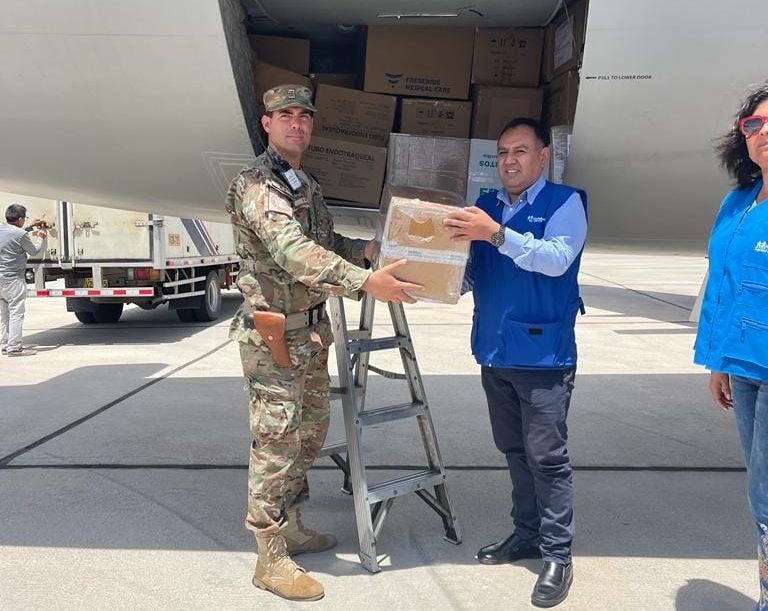 EsSalud envió siete toneladas de medicamentos e insumos médicos a Arequipa