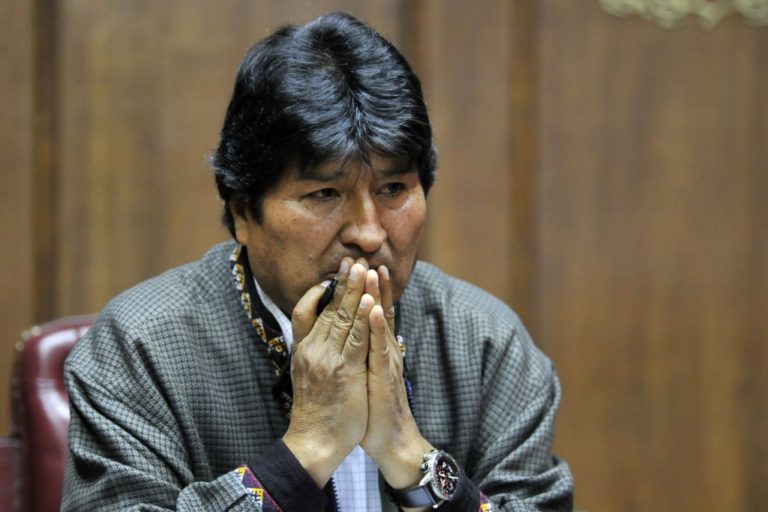 Congreso declara ‘persona no grata’ a expresidente boliviano Evo Morales