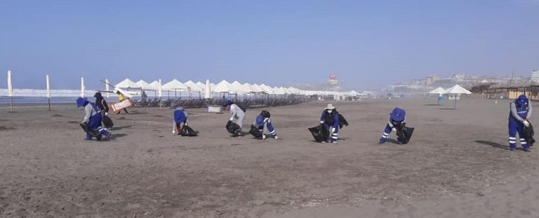 MPI: 60 personas laboran en ornato y limpieza de las playas de Mollendo