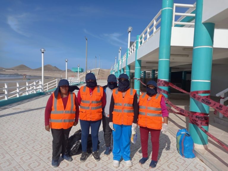 Municipio de Ilo realizó limpieza en playa Pozo de Lisas