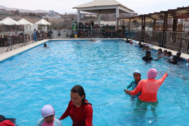 Mollendo: Minsa declara “piscina saludable” la del Complejo Deportivo Playa Uno
