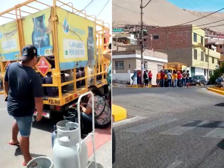 Desesperación: población retiene camioncito repartidor de gas en Miramar 