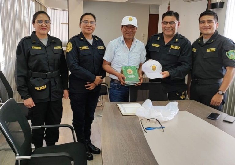 Richard Ale y coronel PNP Castro abordaron proyecto de nueva comisaría para Mollendo