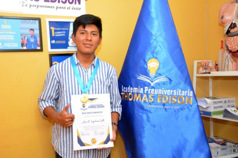 Otro logro de la Academia Preuniversitaria Thomas Edison