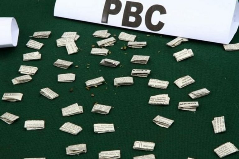 Cae pareja de micro comercializadores con 89 ‘ketes’ de PBC 