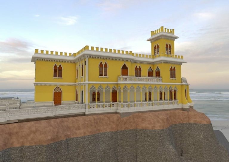 Presentan diseño 3D de cómo podría quedar restauración del castillo Forga