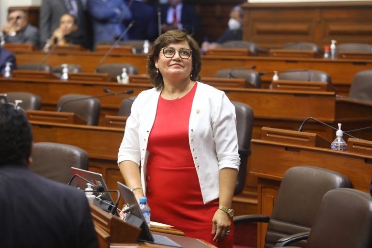 Silvia Monteza es la nueva segunda vicepresidenta del Congreso