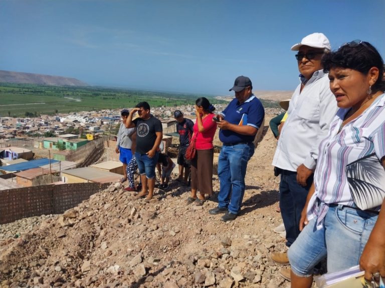 Cocachacra: construirán muros de contención en AH Mirador del Valle