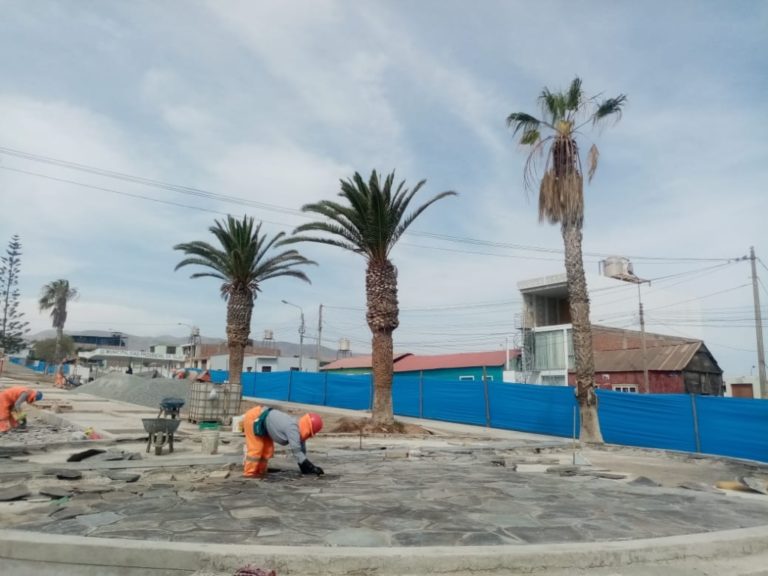 Obra en el parque del barrio Inclán culminaría el 30 de marzo