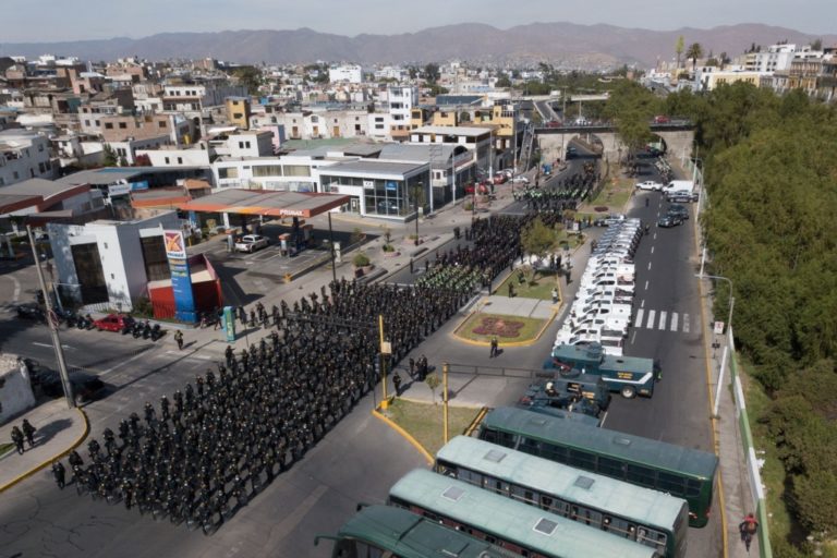 Semana Santa: 2350 policías resguardarán Arequipa entre el 2 y 9 de abril