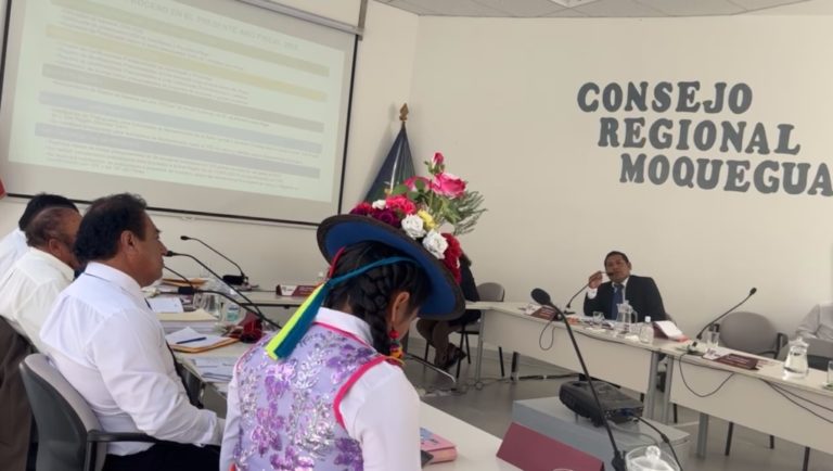 Consejo Regional aprueba para que consejera delegada viaje a Lima y Arequipa