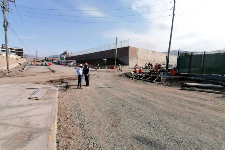 Mollendo: Supervisan obras viales en alrededores del hospital de Alto Inclán