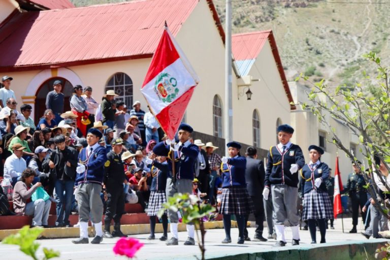 Realizan actos protocolares por el 87° aniversario de la provincia General Sánchez Cerro