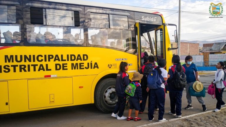 Mejía: municipio gestiona bus escolar para estudiantes del colegio “José Abelardo Quiñones”