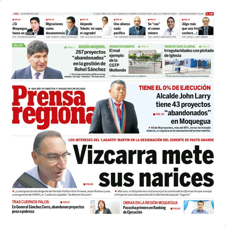 La Prensa Regional – Lunes 01 de mayo de 2023