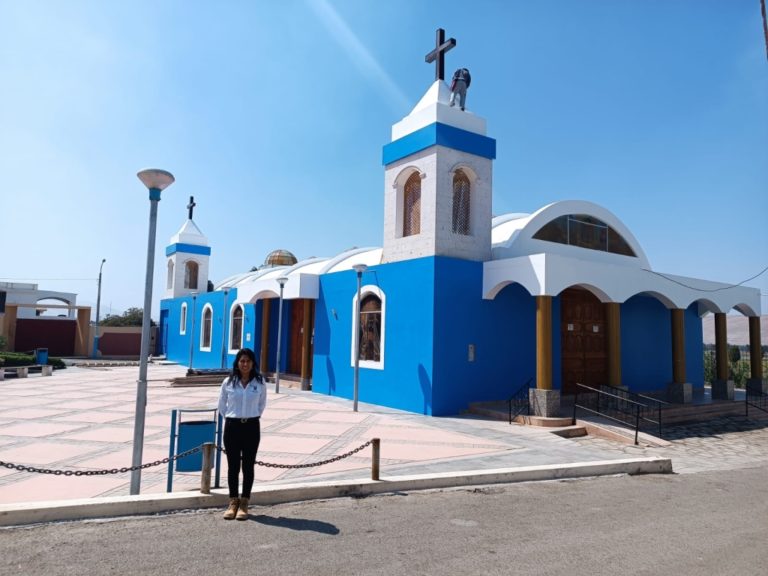 El Arenal: regidora aclara sobre pintado de Iglesia Virgen de Chapi
