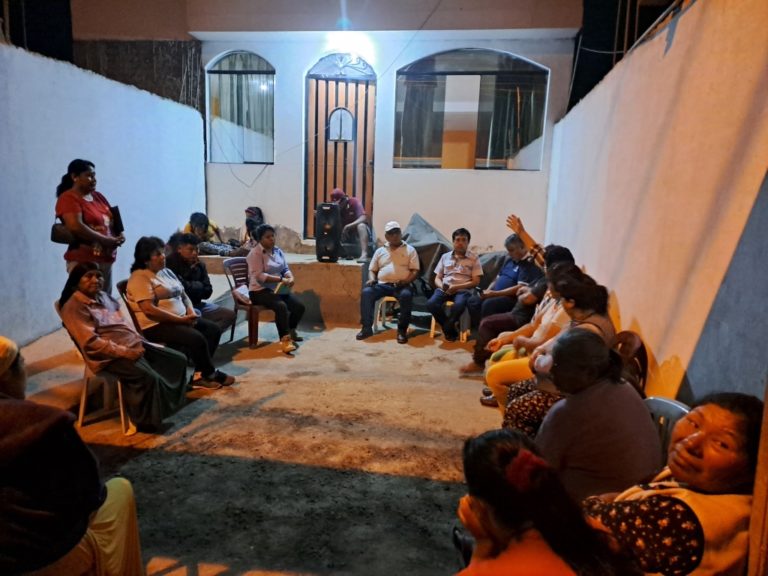 El Canto-Cocachacra: alcalde informa sobre proyecto de agua potable y alcantarillado