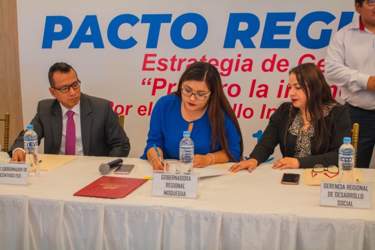 Instituciones firman el Pacto Regional en favor de la Primera Infancia