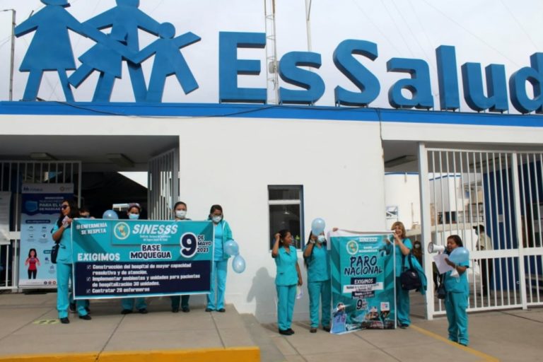 Enfermeras de EsSalud acataron paro de 24 horas a nivel nacional