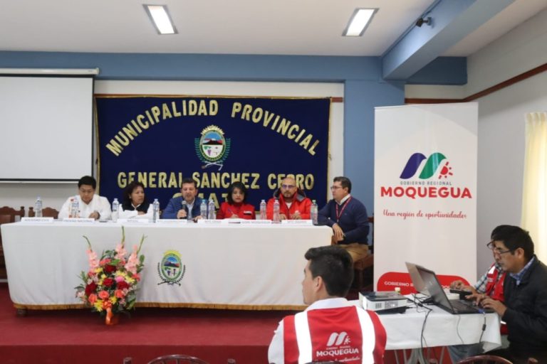 Se instaló mesa técnica que trabajará en el reinicio de la carretera Moquegua-Omate-Arequipa 
