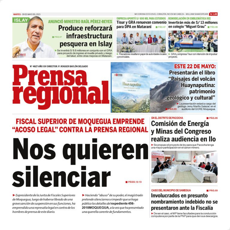La Prensa Regional – Martes 09 de mayo de 2023