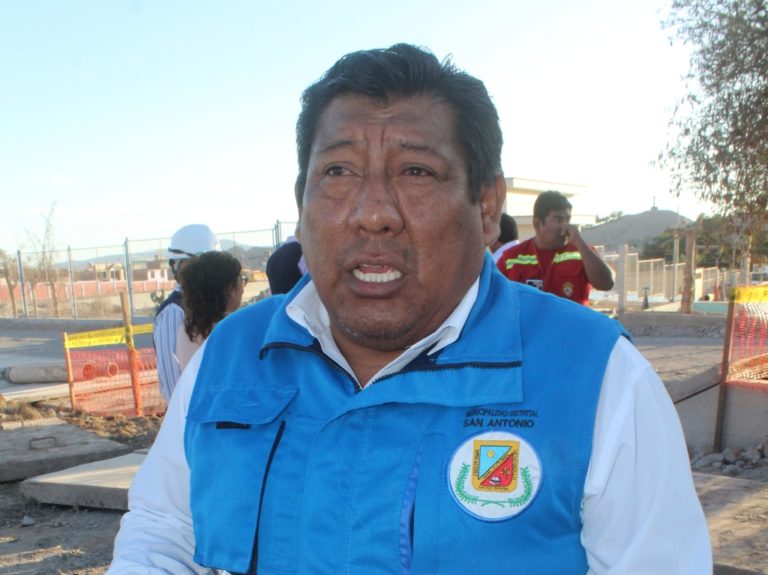 “Entre regular a bien” calificó a su gestión el alcalde de San Antonio Ing. Santos Villegas 