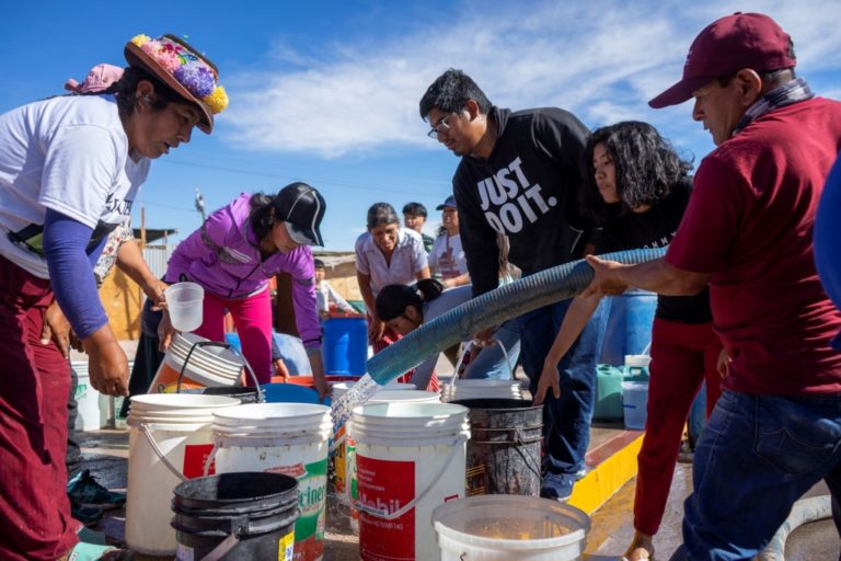 Southern Perú suma esfuerzos para atender emergencia en Moquegua tras afectación de agua en canal de Pasto Grande