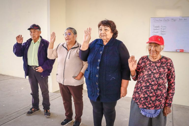 Aurora Condori fue elegida como presidenta del CIAM Mejía