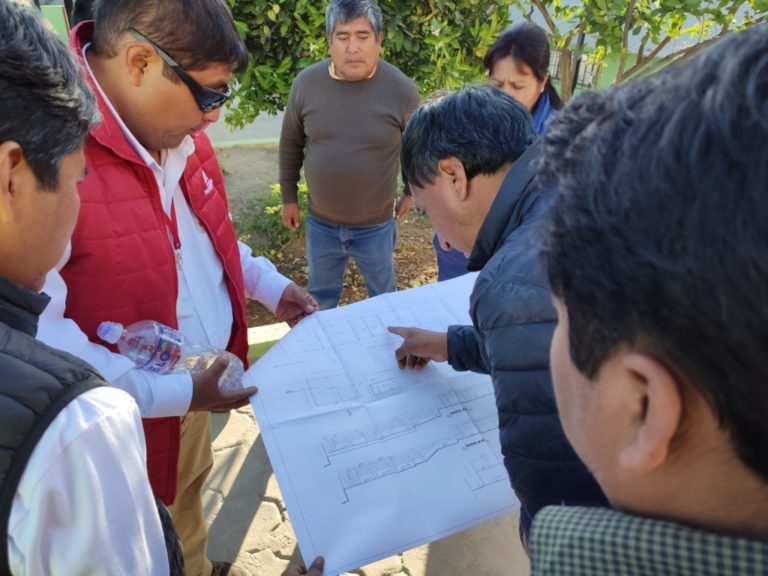 GORE Moquegua evalúa transferencia para mejoramiento de I.E. de Challahuayo