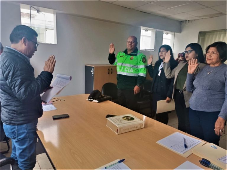 Juran miembros de la instancia provincial de lucha contra la violencia familiar