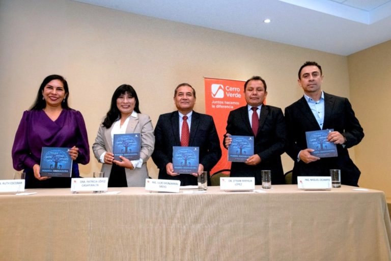 Presentan libro que resume etapas y desafíos de la gestión de innovación en Cerro Verde