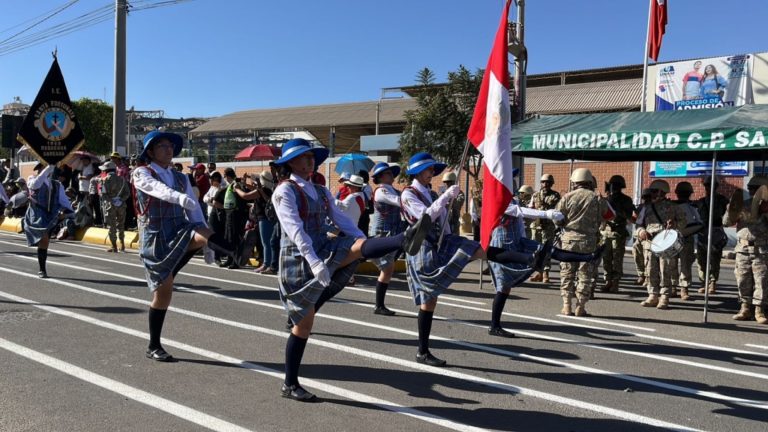 Moquegua: desfile escolar por fiestas patrias será el 19 de julio