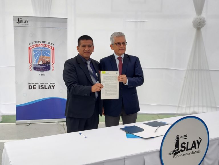 MDI y APN firman convenio para la creación del Consejo Ciudad Puerto de Islay-Matarani