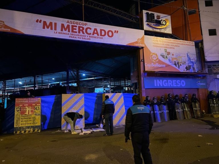 Arequipa: cierre de “Mi mercado” ocasiona crisis en comerciantes