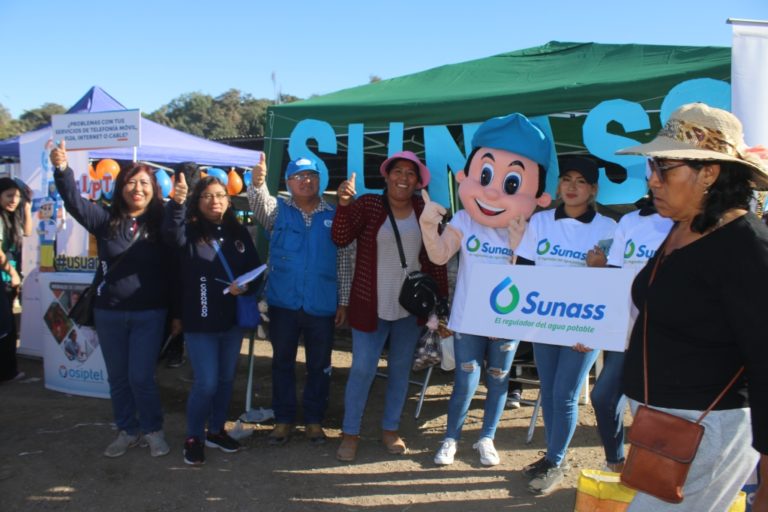 Sunass orientó a usuarios sobre reclamos por el servicio de agua potable 