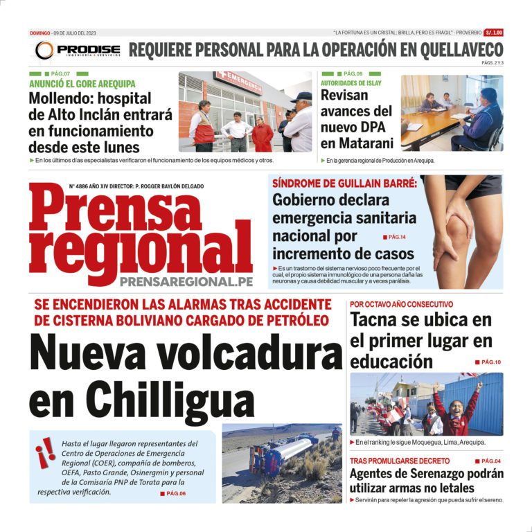 La Prensa Regional – Domingo 09 de julio de 2023