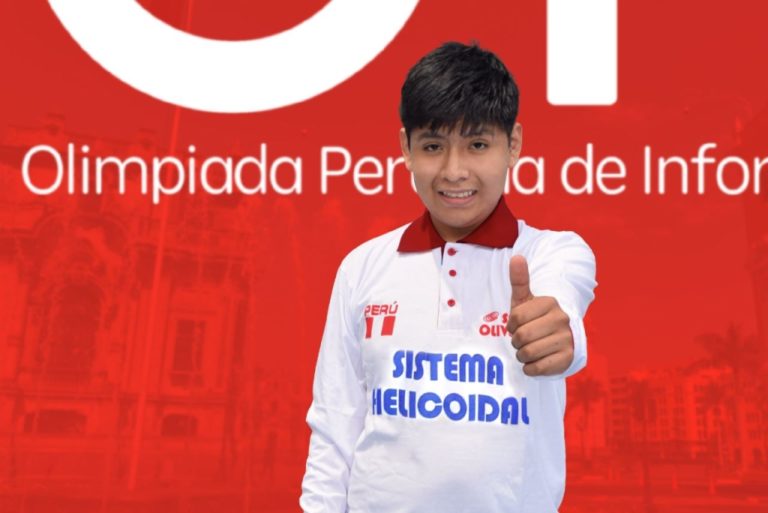 Estudiante arequipeño Rolly Mamani es tricampeón de Olimpiada Iberoamericana de Informática