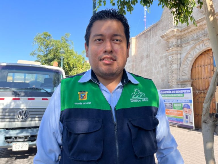 Municipio de Mariscal Nieto ejecuta trabajos de parchados de vías 